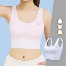 GGRO 하이틴 청소년 심리스 브라 주니어런닝