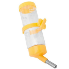 햄스터 물병 자동 반려동물 설치류 소동물 급수기 케이지 고정 소형 사육 작은 용품 철망 투명 사료