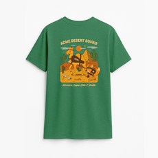 [한정수량특가] 애크미 배드민턴티셔츠 사막원정대 라운드티셔츠 배드민턴