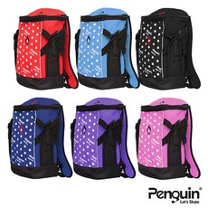 펭귄 인라인 스케이트용 가방 101 주니어 이동 전용 백 팩 캐리어, 핑크, 1개