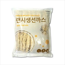 랜시 냉동 생선까스, 2개, 1kg