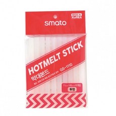 글루스틱 글루건심 핫멜트 접착제 스틱 투명 10phez1+7xjz, 1개