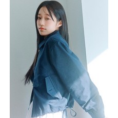 리 LEE 우먼 스트링 코튼 블루종 자켓 네이비 LE2601JK61NA 297288