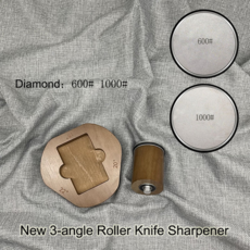 三角度滾筒磨刀器, 大角度三角度滾筒+磨片*2