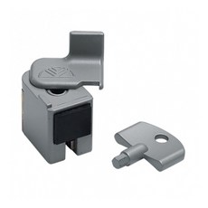 台灣製安全鋁窗定位鎖(室外型) 防墜鎖 安全防盜鎖 鋁窗防盜鎖 窗戶輔助鎖 安全鎖 兒童防墜鎖 窗戶安全定位鎖, 1個