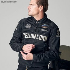 YeLLOW CORN 夏季網眼防摔衣 SJ-2316, BK/IV(下單前先詢問庫存),M