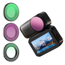 Osmo Nano CPL ND16용 렌즈 필터 블랙 미스트 1/4 렌즈 필터 보호 업그레이드 액세서리 DJI OSMO 나노 크리에이터 콤보와 호환, Osmo Nano, CPL, ND16용 렌즈 필터, 블