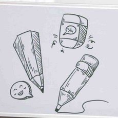 자석 부착 가능한 화이트보드 소형 식당메뉴판 미니보드판