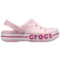 crocs 卡駱馳 通用Baya Band洞洞鞋 粉色 205089_6OV, M5W7, 6OV粉色