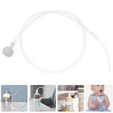 2pcs 모유 수유 지원 튜브 흰색 수유 도우미 래치 보조 보충 역류 방지 교체 호스 디스펜서