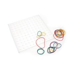 초등학급 도형 10인용 투명지오보드 세트 놀이 모양 호기심 선