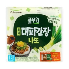 특제대파간장나또 풀무원, 2개, 43.25g