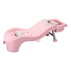 兒童折疊洗髮椅, 1組, 升級款,寶寶粉