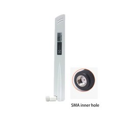 무선 네트워크 카드 와이파이 라우터용 접이식 안테나 600-6000MHz 18dBi 풀 밴드 이득 SMA 수 고신호 4G 5G 1