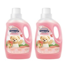 허글리 초고농축 액상 세탁세제 노벨라코튼, 2개, 3L 2개, 3L