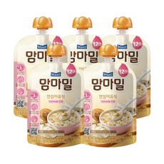 맘마밀 [매일] 이유식 가리비와두부 100g 5팩 (12개월), 혼합맛(가리비/두부), 5개