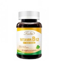 Lovita愛維他 高單位緩釋型維生素B12 1000mcg(60顆)﹝小資屋﹞, 60顆, 1個