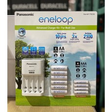 Panasonic eneloop 充電器含電池組 BQ-CC17 AA/AAA 2100次充電, 1個, 貨運宅配