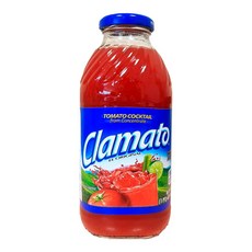 스페인 클라마토 토마토 칵테일 주스 CLAMATO Tomato cocktail, 4개, 473ml