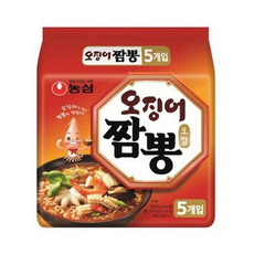 봉지라면 농심 오징어짬뽕, 10개