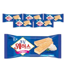 해태제과 크림 웨하스, 50g, 6개