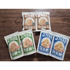 [맛샘]국가대표 빠삭이 오리지날 80g / 청양고추맛 110g(소스포함) / 먹태빠삭 50g(소스포함) / 각 4+4+4 (210g) 모둠 최강안주간식, 10개