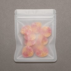 무광 반투명 지퍼백 8 x 11 100개입 1개, 미니(XS)