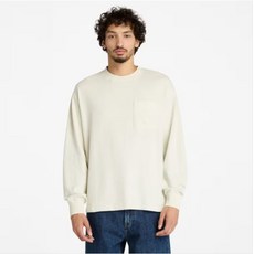 팀버랜드 Timberland 올젠더 가먼트 다이 포켓 롱 슬리브 티셔츠 A5MJP CM92105759