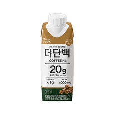 빙그레 더단백 커피 멸균팩 프로틴음료 250ml x 5개