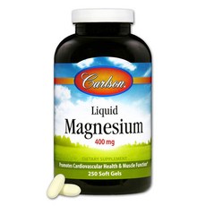 Carlson 鎂軟膠囊 400mg, 1個, 250 件