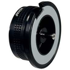 코야프 두랄루민 자석식 부탄가스 변환어댑터, 블랙, 1개