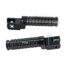 Triumph Street Triple 765/R/S 1200 RR/RS 675/R/RX 前腳踏-極限超快感, Black, 1個, Black