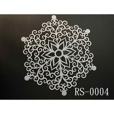 蝶古巴特 DIY 簍空模板 RS-0004, 1個