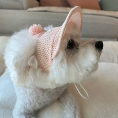 스카이몰 폼포미 메쉬 썬캡, 1개, 핑크