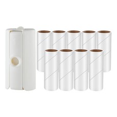 SPARROW HOUSE 滾輪黏毛器 10cm+膠帶替換裝 10入, 1組