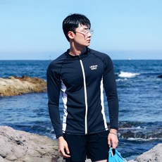벤디스 플래닛 남자 래쉬가드 수영복 상의 집업 비치웨어