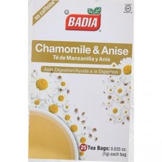 바디아 티 카모마일 아니스 708.7g25온스 미주 내수 Badia
