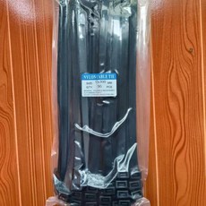 塑料尼龍紮帶 12*300mm, 黑, 30公分長, 1個