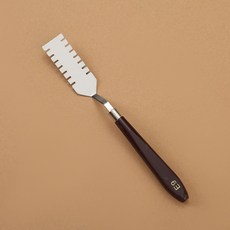 텍스처 아트 스크레이퍼 컬러 나이프 특수 모양 스크레이퍼 헤드 치아 유화 아크릴 페인트 9 개, E9