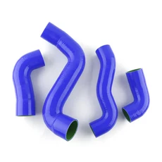 미니 쿠퍼 S R55 1.6T N14 2006-2013용 실리콘 인터쿨러 터보 부스트 핫 사이드 호스 키트, 04 파란색