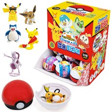 포켓몬 캡슐피규어 1박스(24개입) 포켓몬피규어가챠, 24개