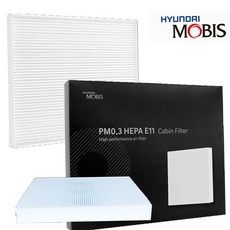 차에어컨필터 스포티지R / SL 모비스 에어컨필터 헤파 E11 PM0.3 79000EA 1EA