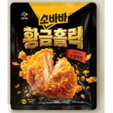 CJ 고메 소바바 황금홀릭 후라이드 순살치킨 240g, [1+1]소바바 황금홀릭 순살 240g, 2개