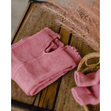 [삐에아떼르] 발레 가디건 니트 워머티(털티) 로지브라운