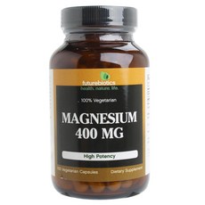 futurebiotics 鎂素食膠囊 400mg, 100顆, 1罐