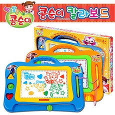 콩순이 칼라보드 아트보드 장난감 254458, 오렌지, 1개