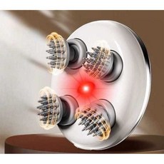 두피리프팅 진동 전동 머리 헤드스파 헤어 마사지기, 상세페이지 참고, (품질 업그레이드) 화이트 완전 방수