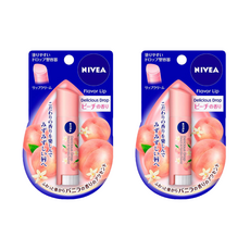 니베아 NIVEA 일본 과일립밤 사과향 3.5g 1초재팬, 2개