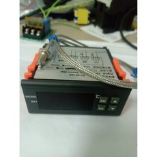 K型熱電偶溫度控制 溫度範圍-30~999度 含感溫棒 精準控溫 工業實驗室適用, 1個, DC24V