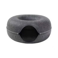 고양이 터널 침대 토끼 대화형 개집 플로어 분리 White 범용 침낭 인어공주 C.S, 8 50*50*20 1, 1개